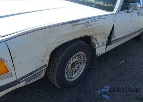 1989 Mercury Grand Marquis Ls z USA, uszkodzony, nr VIN 2MEBM75F6KX618462